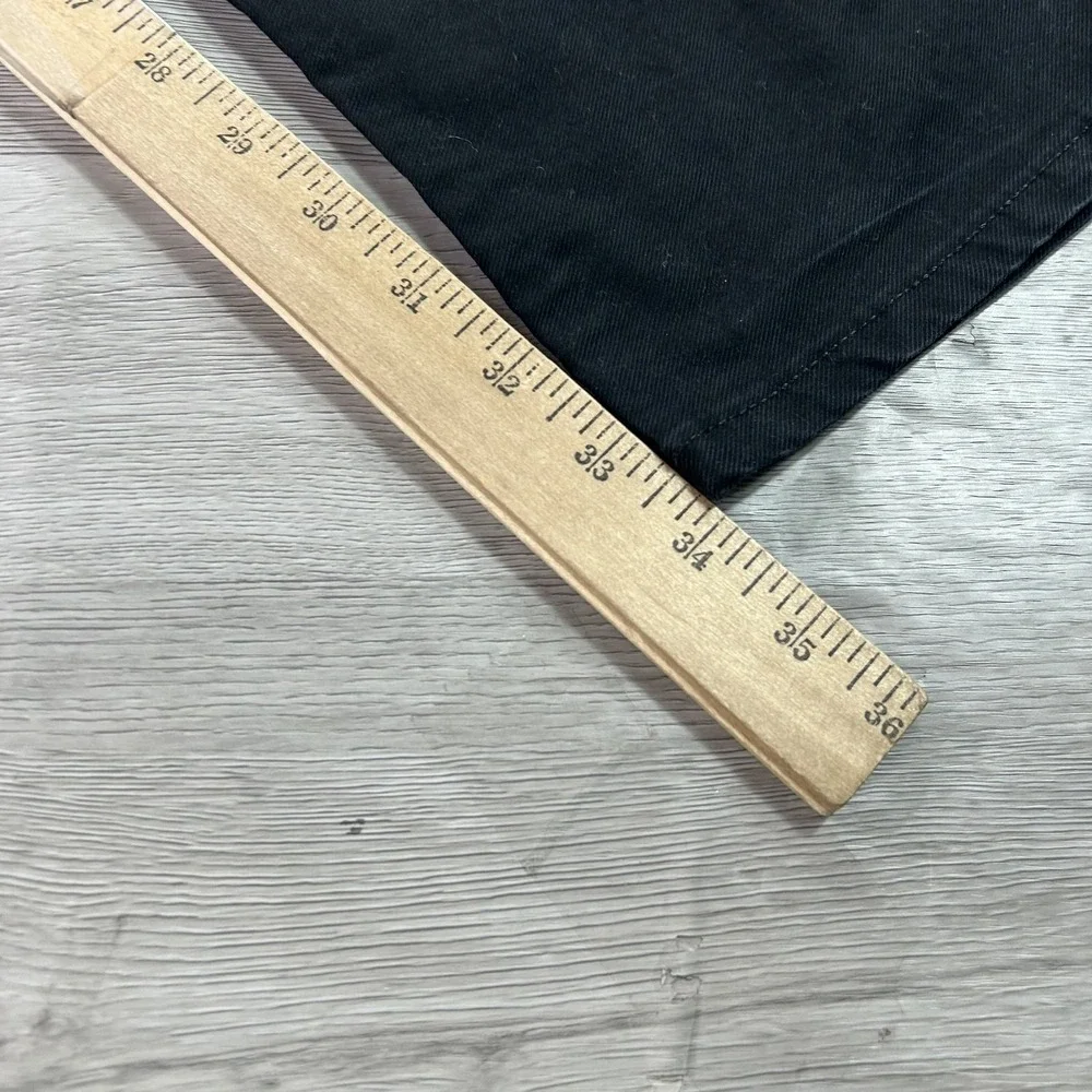 Calvin Klein Pants Mens‎ 34x34 Black Slim Stretch Chino Straight Leg Casual
